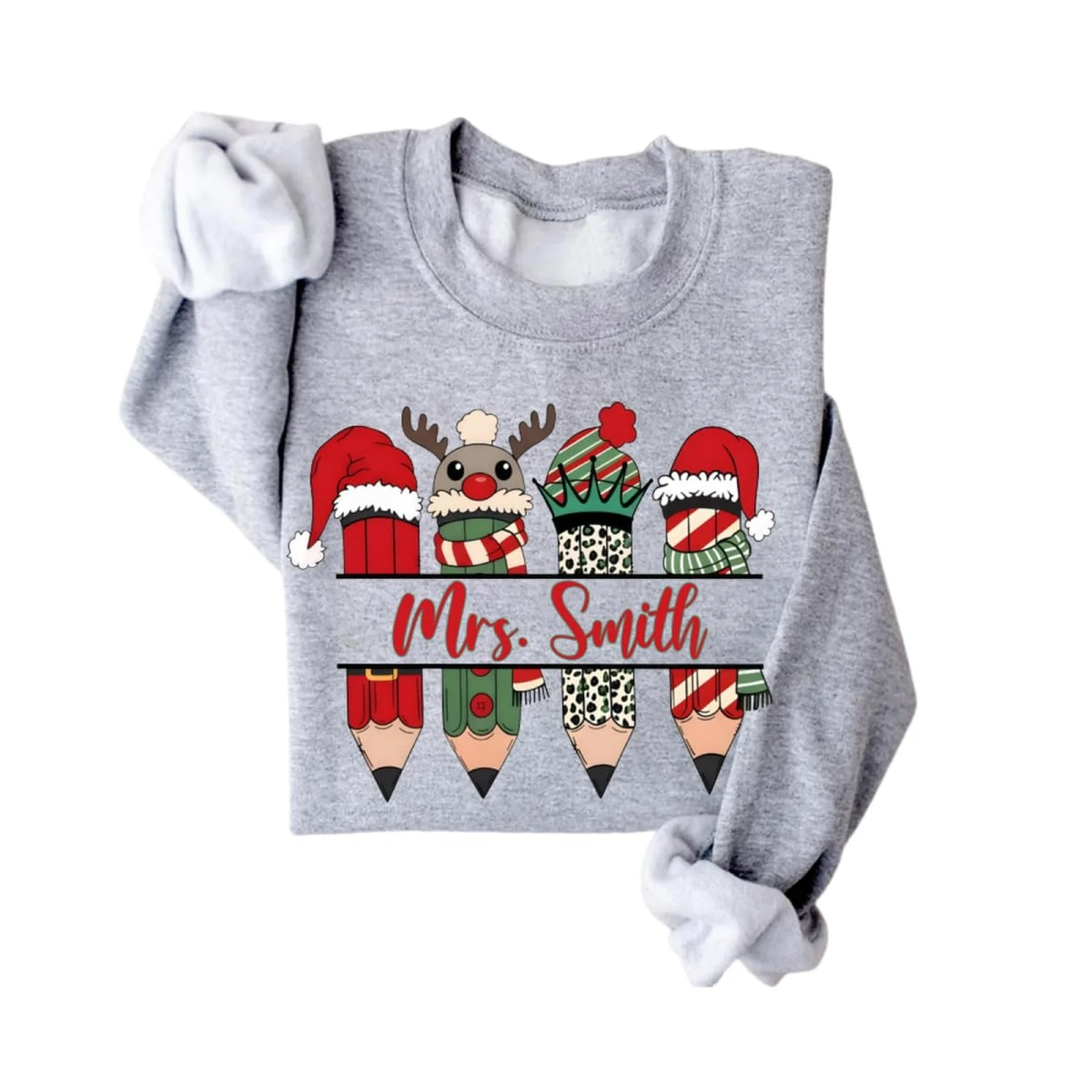 سترة نسائية لطيفة مطبوعة عصرية برقبة دائرية وأكمام طويلة ملابس شتوية سوداديراس دي موخير ملابس علوية للسيدات