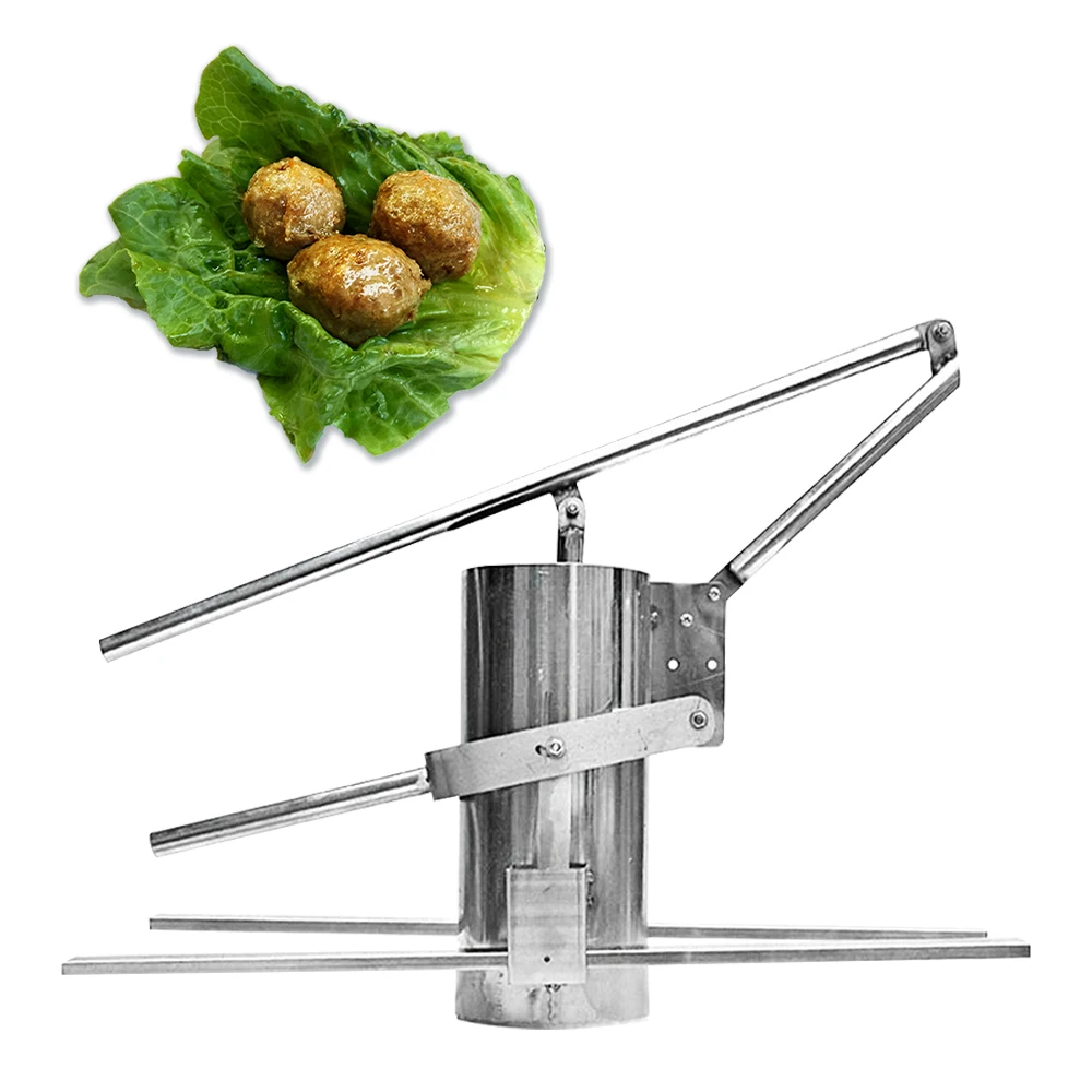 ITOP Commercial Fishball Meat Ball Machine Maker Beef Fish Stuffed Fish Ball Making Machine Shrimp Ball Dough Machine
