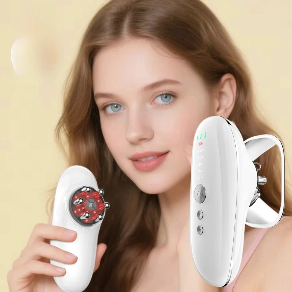 

20254in1 Body Sculpting Machine Cellulite Removal Massager Face Lifting Skin Tighten Device Home Use Cupping Tool for Belly Leg