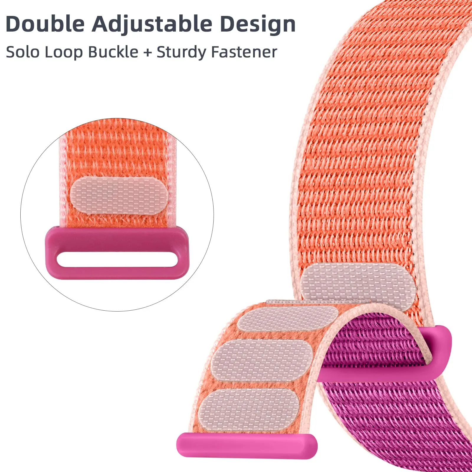 Nylon Loop Strap For Apple Watch Band 49mm 40mm 44mm 42mm 41mm 45mm 38mm Smart Belt Bracelet For IWatch Ultra 8/7/6/SE/5/4/3