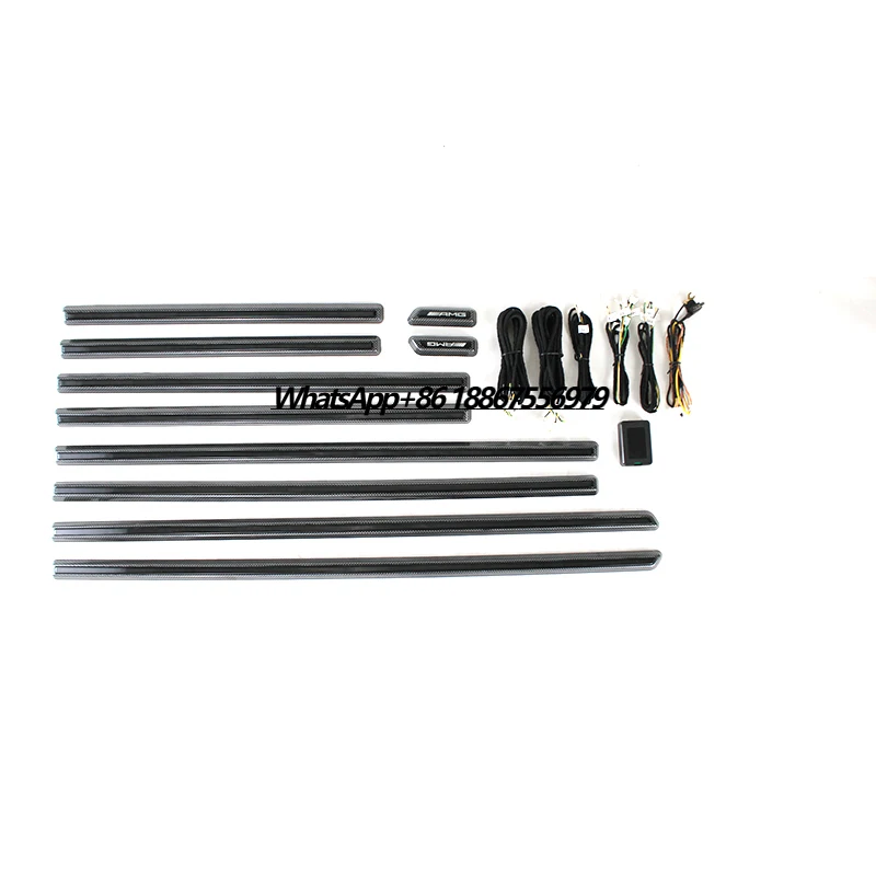 

Great Quality G Class Exterior Side Trims with Lighting for W464 G63 G500 G55 G550 2019-2022y Auto Car Decorative Molding