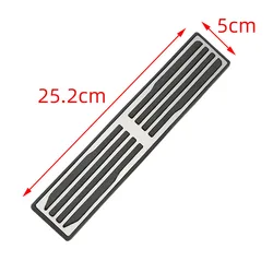 Car Rest Pedal Cover For Jaguar XFL FTYPE F-TYPE XJ XF XE F-PACE FPACE For Land Rover Discovery Range Rover Evoque