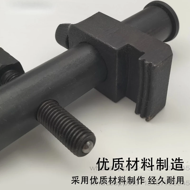 Threaded Crankshaft Pulley Puller, Generator Gear Remover Tool, Harmonic Balancer Extractor for Engine Pulley Disassembly Repair