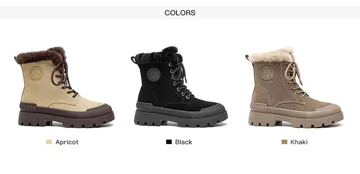 Stivali Donna Invernali In Pelle Scamosciata - Mezzo Tacco, Cerniera, Autunno Inverno (Taglie 35-43)