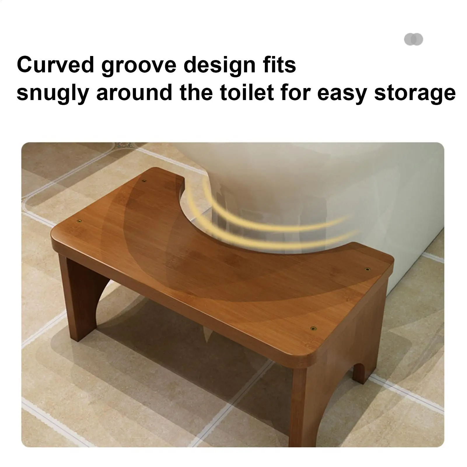 

Potty Stool For Adults Wooden Toilet Step Stool Ergonomic Potty Step For Adults Elderly Children Home Bathroom Shower Camping