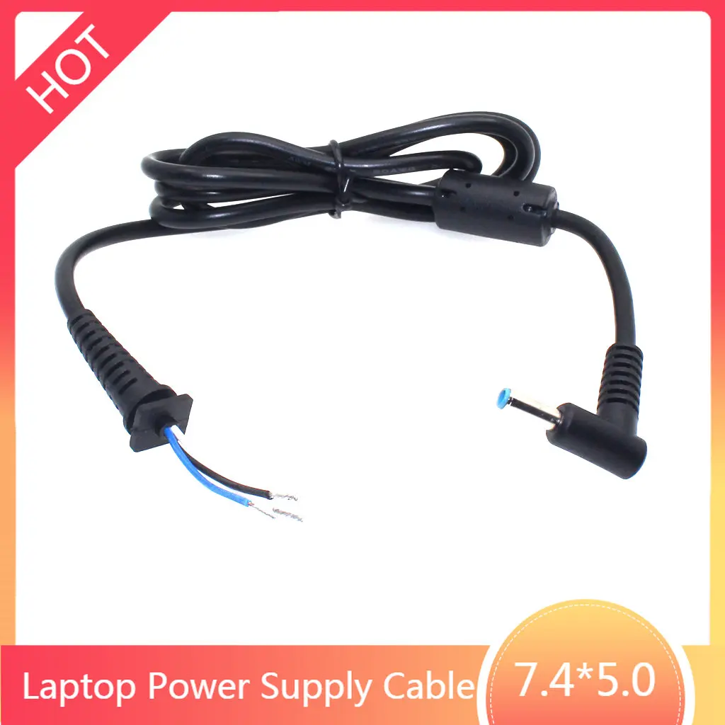 DC 4.5x3.0 4.5*3.0mm DC Power Charger Plug Cable Blue Connector With Pin for Hp Laptop Adapter 19.5V 3.33A 4.62A Cable