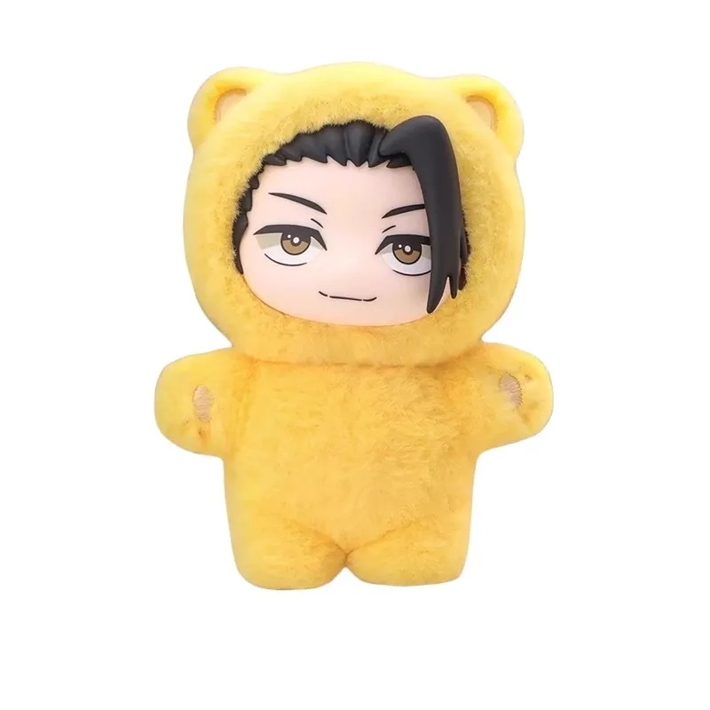 In Voorraad BANDAI Jujutsu Kaisen 2 Kat Oor Plushie Serie Blind Box Mystery Box Anime Figuur Kamer Decoratie Collectie Kids Geschenken