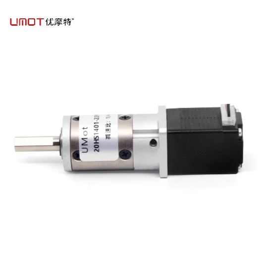 UMOT 20*30/20*41mm Holding Torque 15/30mN.m DC 24V Nema 8 Gear Stepper Motor with Planetary Gearbox Speed Reducer Ratio 1:4-1:70