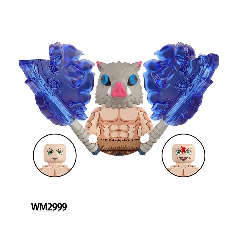 Breaking Bad Building Blocks Office Bricks Demon Slayer Blade Toys Gifts Mini Action Figures Children Building Blocks For Party