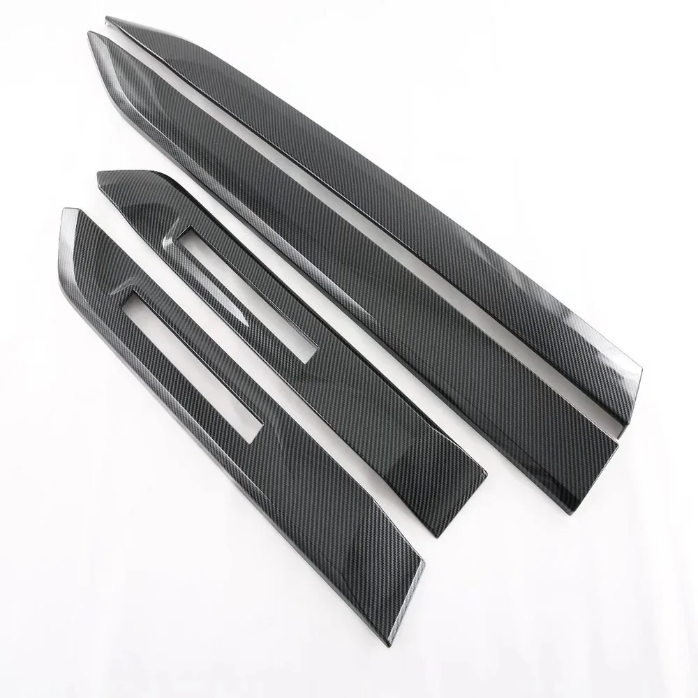 

Car Styling For Subaru Outback 2021 2022 ABS Carbon Fiber Side Door Body Molding Cover Trim Protection Decoration 4pcs / set