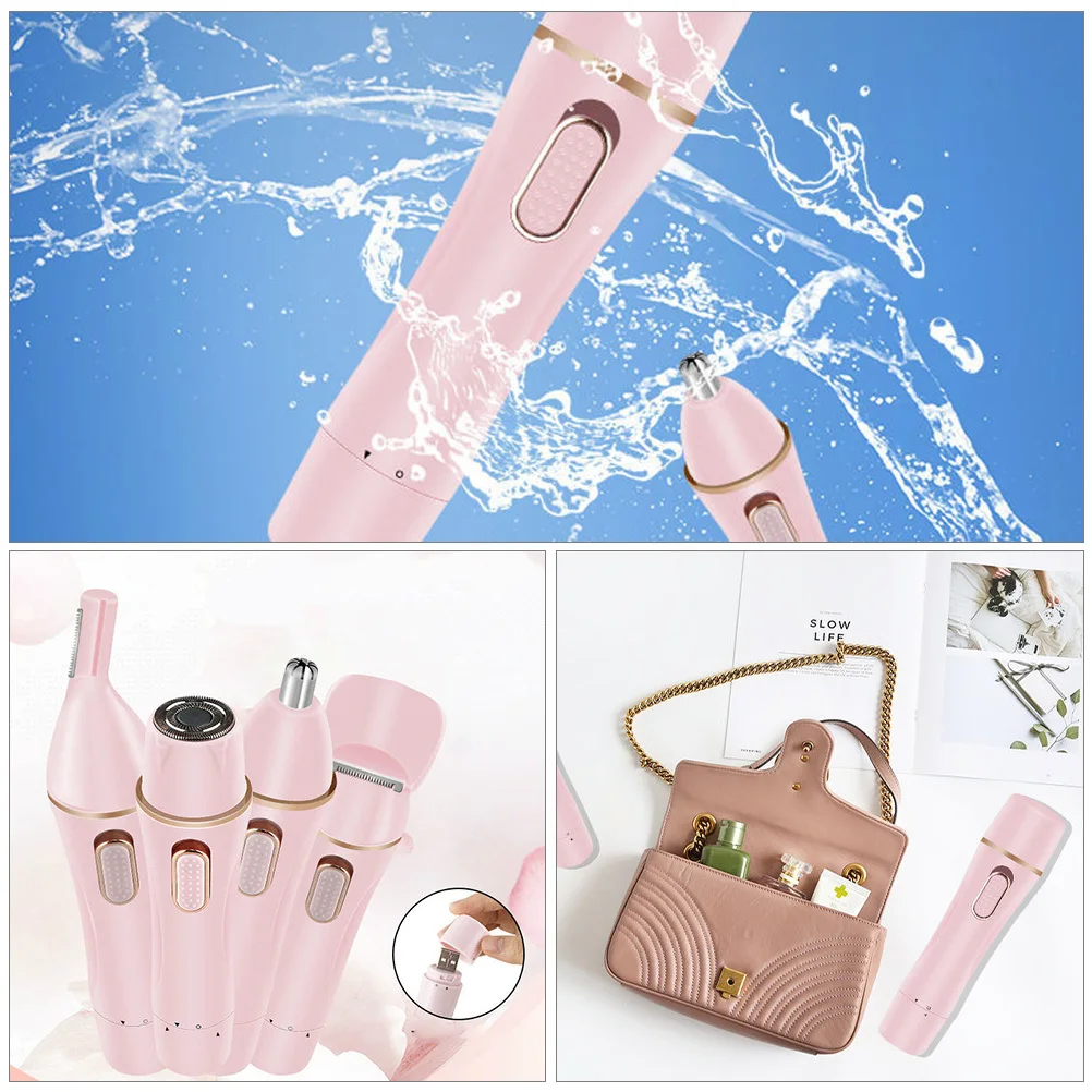 

1Set Hair Removal Device Multifunction USB Electric Body Depilator Portable Travel Safe Hair Remover for Women