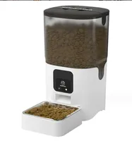 6L Smart Auto Cat Feeder Pet Feeder Wifi Mobile Phone App Remote Control Microchip Automatic Pet Feeder