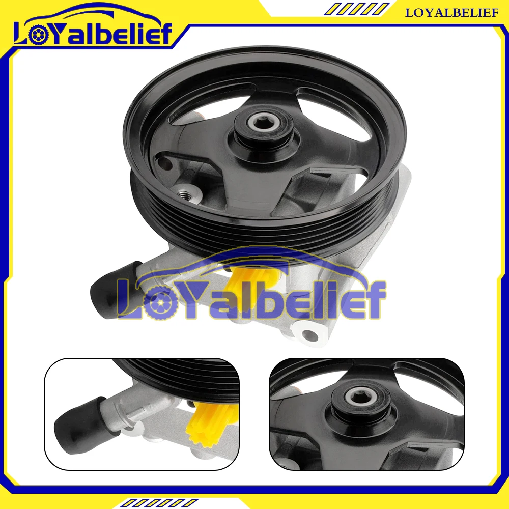 

NEW Power Steering Pump for Jaguar XF L4 2.0L CH523A696AB, CH523A696BA, LR032053, LR077466, KS00003110