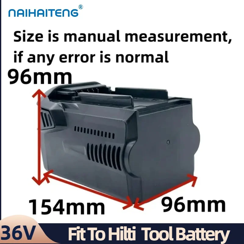 36V 6AH 8AH akumulator litowy wielokrotnego ładowania wymienna wiertarka elektryczna do Hilti B36/3.9 B36/6.0 B36 TE 6-A36 TE 6-A Li