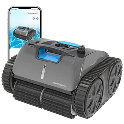 Robot Vacuum Cleaner for Pool WYBOT C1PRO Rechargeable Wireless Swimming Pools Cleaner Walls and Background Cleaning 150Mins