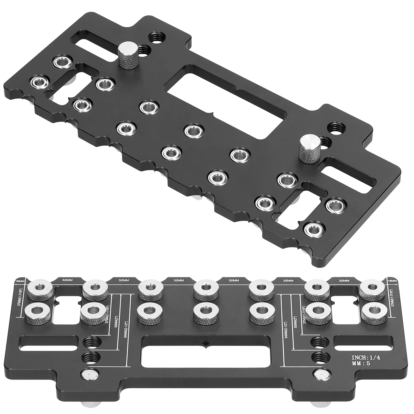 

Woodworking Holes Punch Locator Aluminum Alloy Cabinet Handle Hardware Jig Shelf Pin Drill Guide Door Installation Hole Opener