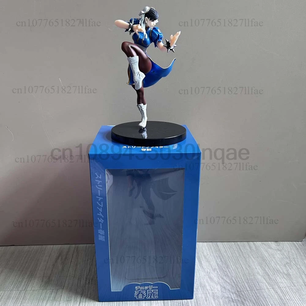 Figura de chica Sexy Street Fighter Cammy Chun Li, figuras de desfile emergente, figura de acción, juguetes de modelos coleccionables, regalo móvil conjunto