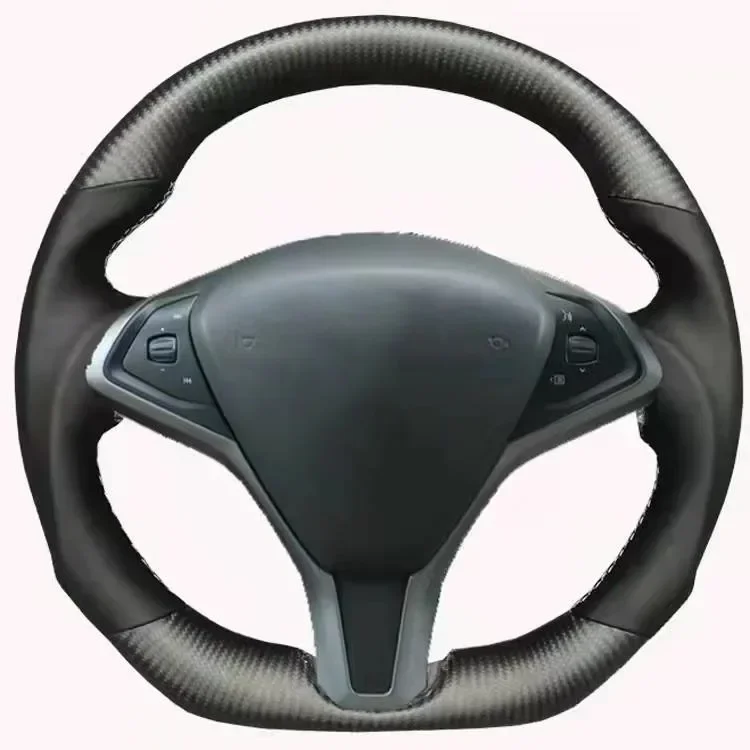 

Car Steering Wheel for Teslas Model Y 3 X S Carbon Fiber Steering Wheel