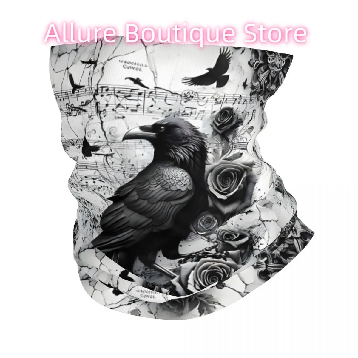 

Бандана для вороны, чехол на шею, шарф, Балаклава для езды на велосипеде, унисекс, дышащая для взрослых