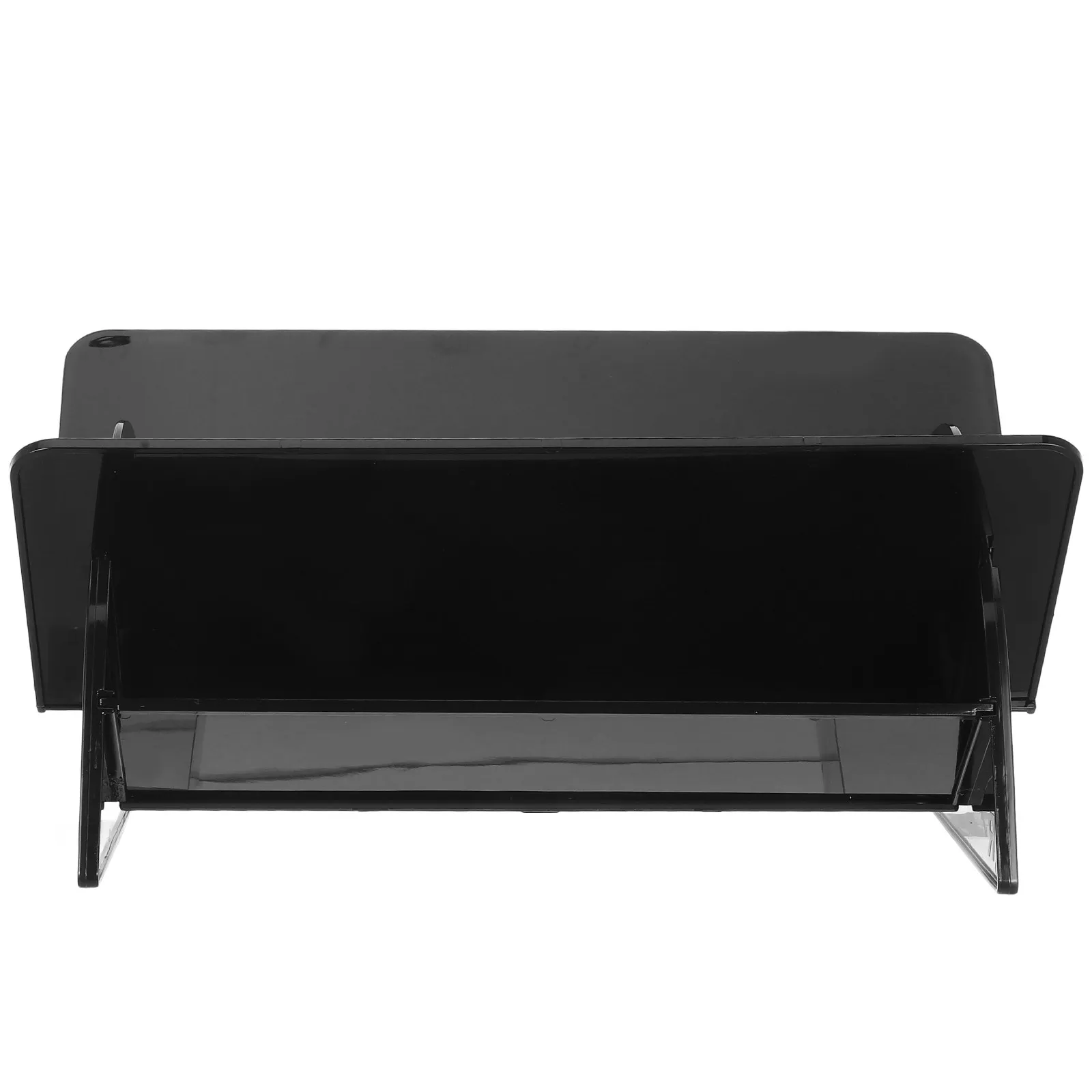 V-Shaped Desktop Book Storage Rack Multifunctional Modern Organizer for Books Stationery Magazines Cds Files Home Office