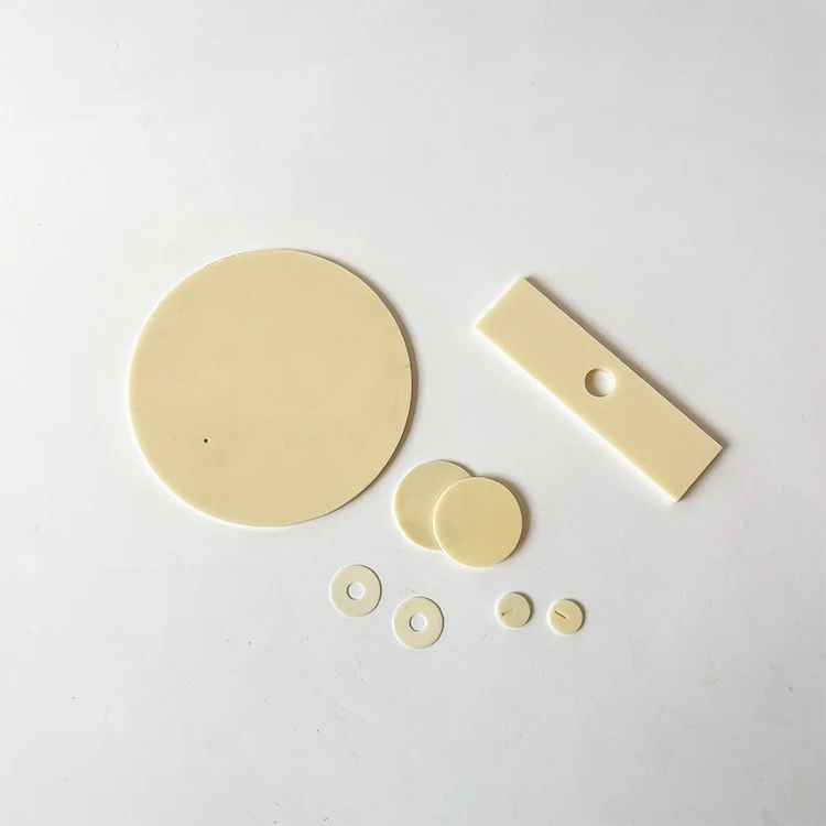 Customized round alumina ceramic plate