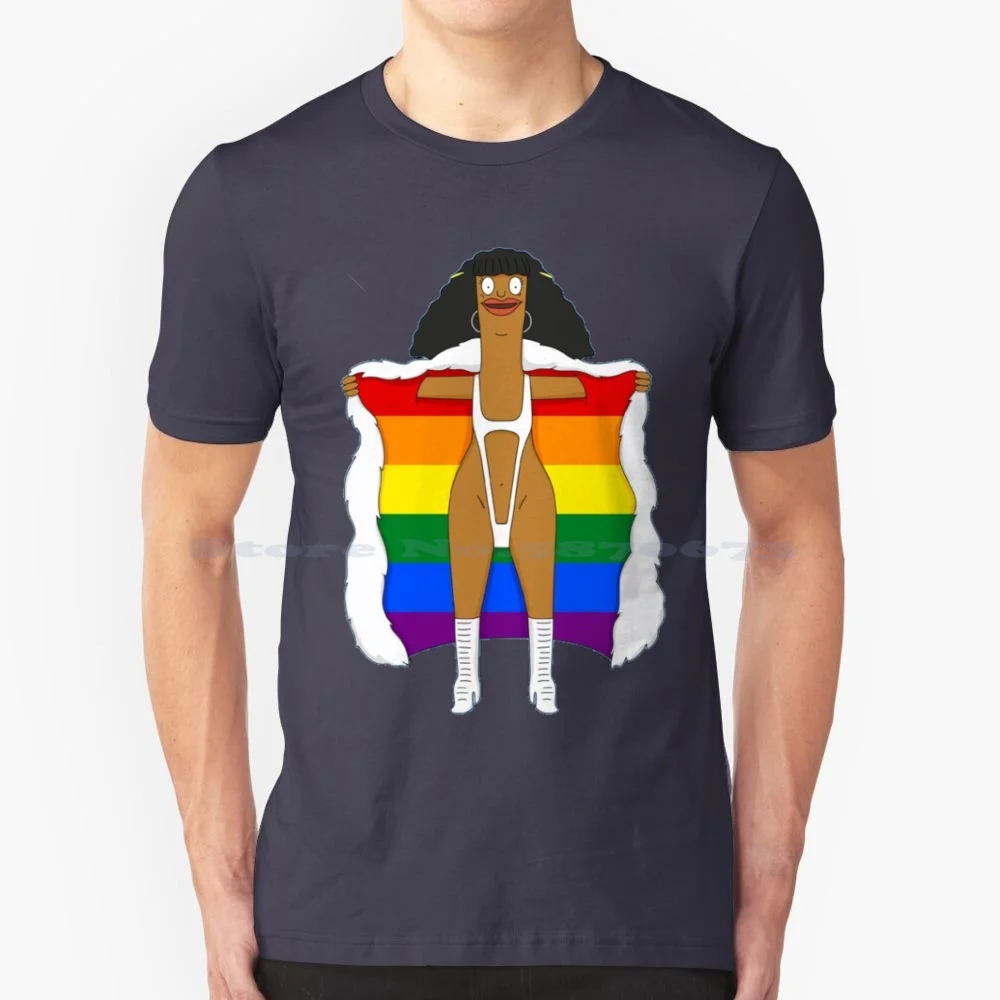 Marshmallow T Shirt 100% Cotton Tee Cross Dresser Trans Gay Pride Rainbow Marshmallow Gay Pride