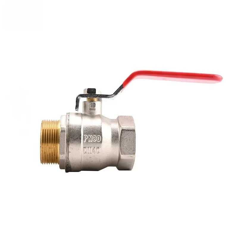 جودة عالية OEM مخصص مزورة CW617N صمام كروي نحاسي 1 2 3 4 بوصة 600 WOG ISO CE نهاية ملولبة معتمدة لزيت الغاز المائي