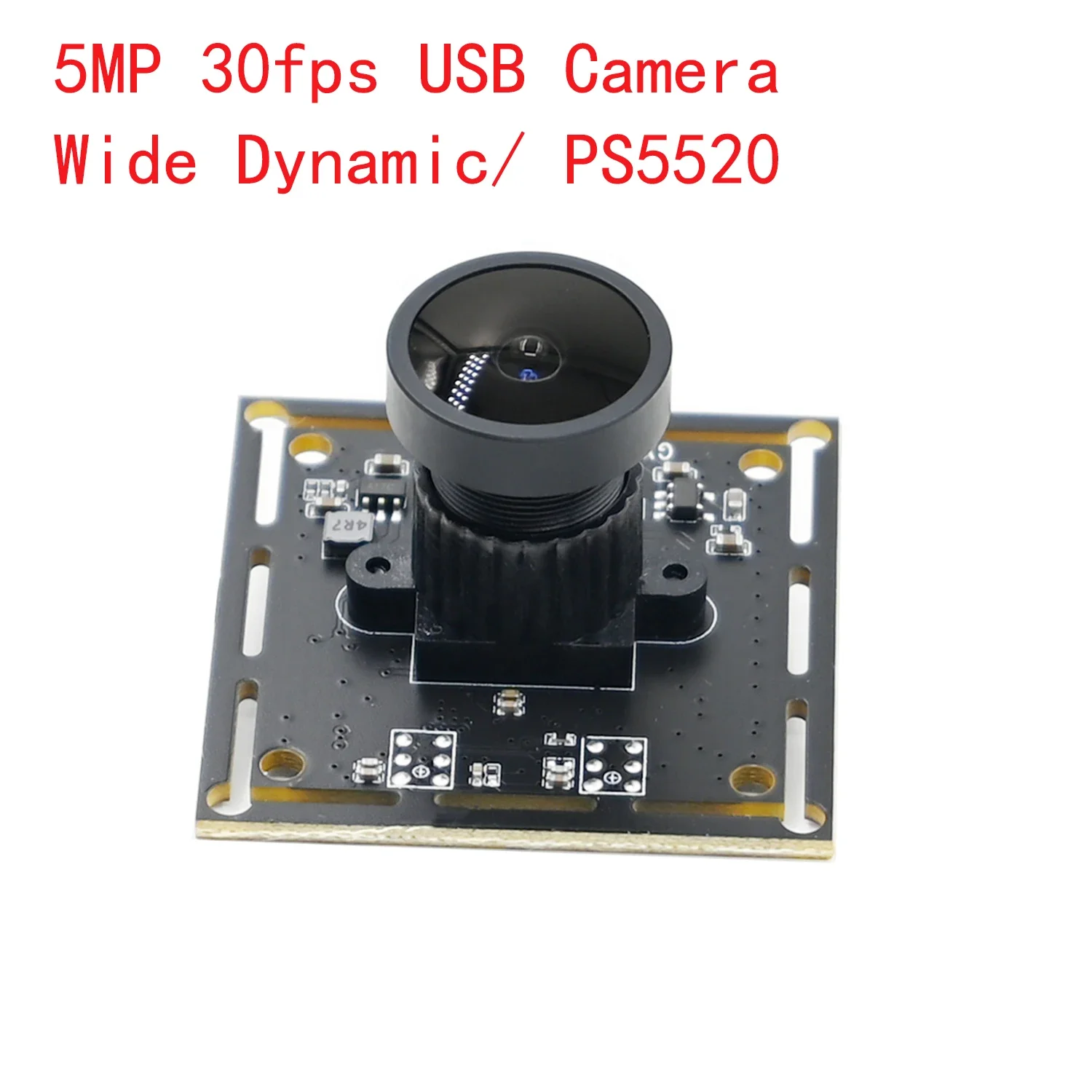 HDR WDR 5MP 30FPS USB Camera Module, PS5520 Sensor, 2592x1944,Drive Free,Facial Recognition, Industrial Machine Vision