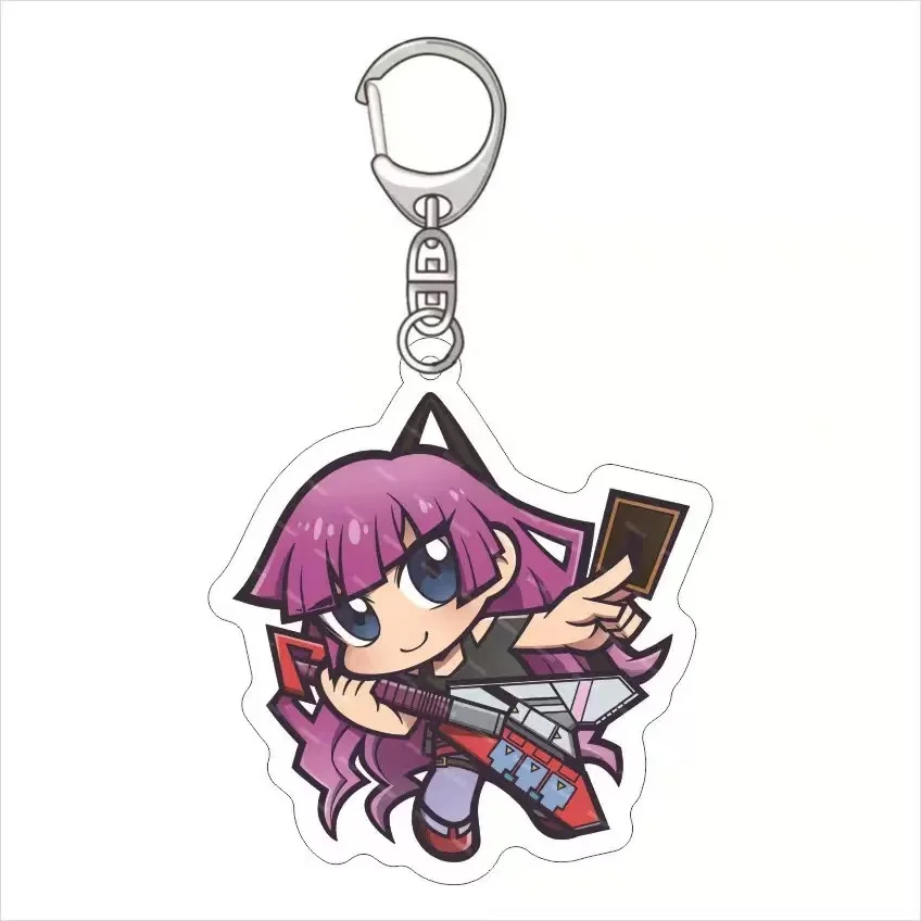Yugioh Yugi Mutou Yugi Atem Mazaki Anzu Mana Game Anime Acrylic Keychain Plush Bag Pendant Campus Periphery Accessories Gift view 4