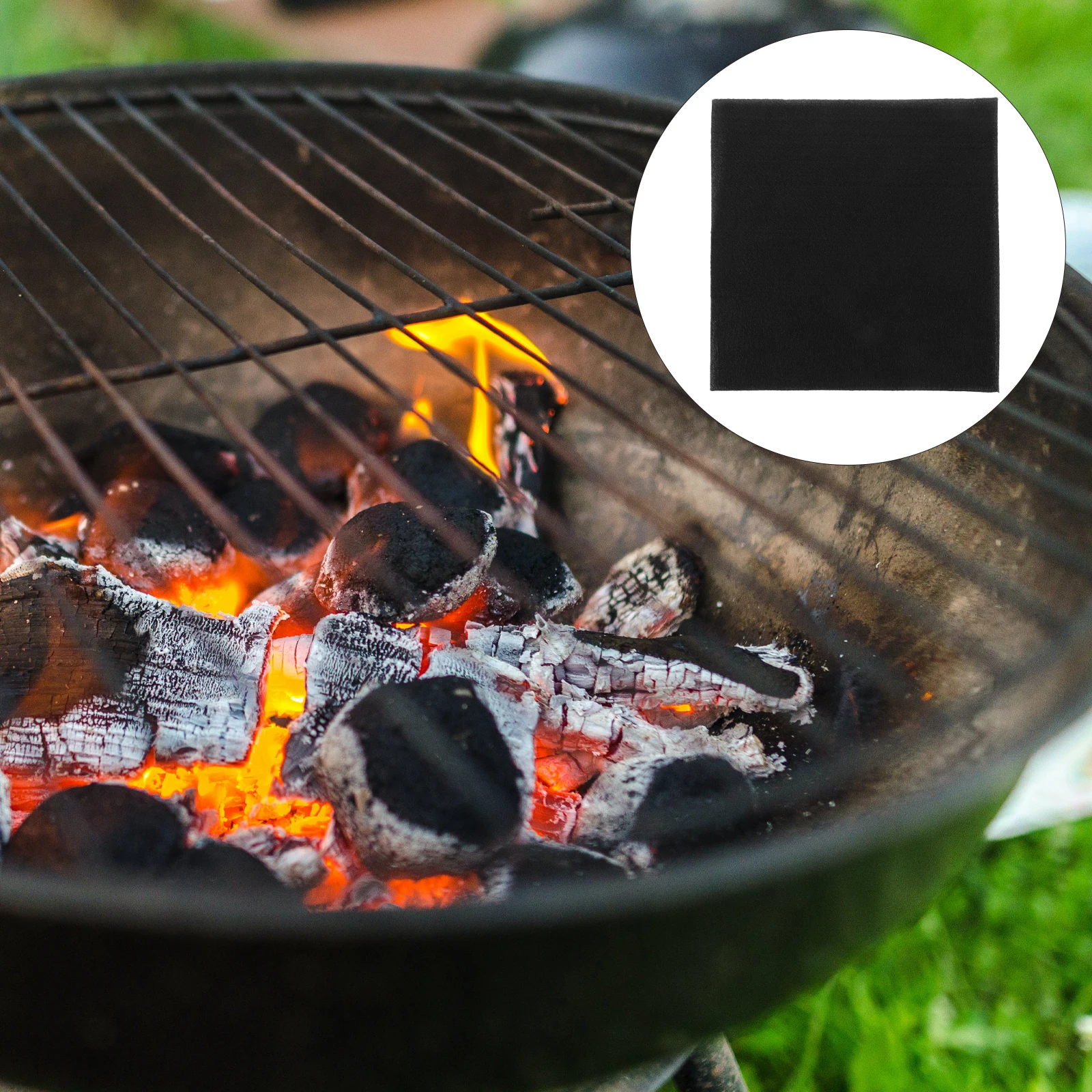 

Fire Mat Safety Blanket Emergency Blankets for Home Welding Fireproof Cotton Outdoor Camping Cloth Insulation Pads Accessories