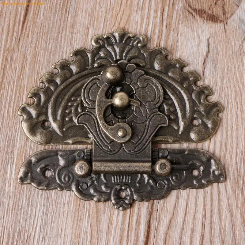 203f Vintage Retro Decorative Hasp Toggle Suitcase Lock Lock Lock для защелки