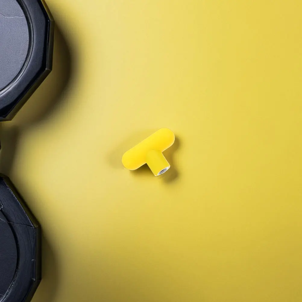 

2pcs Rotating Handle Grip M10 Ball Knob Pin For Cable Machine Fitness Accessories Yellow Durable Gym Equipment Attachment