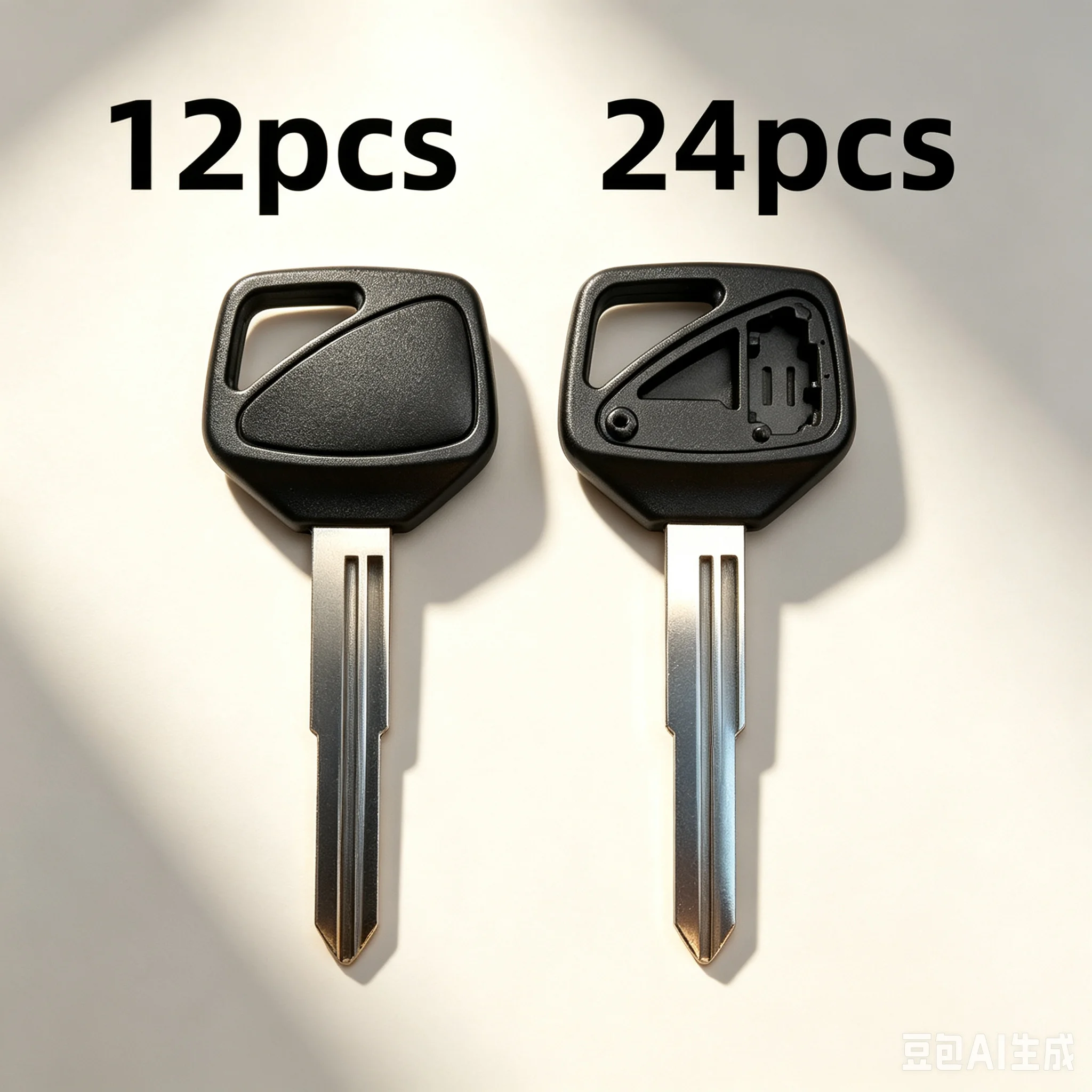 12pc 24pc For Honda CB400 CBR929 1000 CBR900RR CBR600RR F5 VTEC Wasp 600 CBR1000 CB1300 detachable chip motorcycle key
