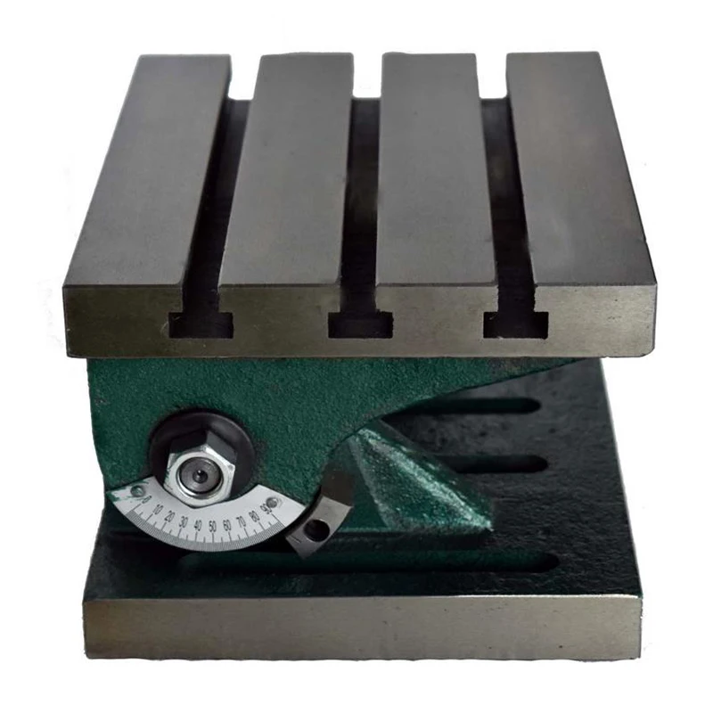 

Surprise Price Vertical adjustable angle tilt rotation 90 degree table milling machine drilling machine processing angle prec