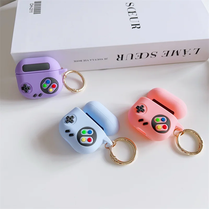 Чехол для AirPods Pro 2, роскошный чехол с 3D технологией для наушников AirPods 1, 2, 3 Pro, зарядная коробка, силиконовый мягкий чехол для AirPods Pro