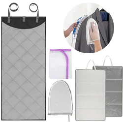 Folding Ironing Mat Upgraded Thick Heat Resistant Ironing Blanket Pad Portable Clothes Protector Board for Table Top or Hanging