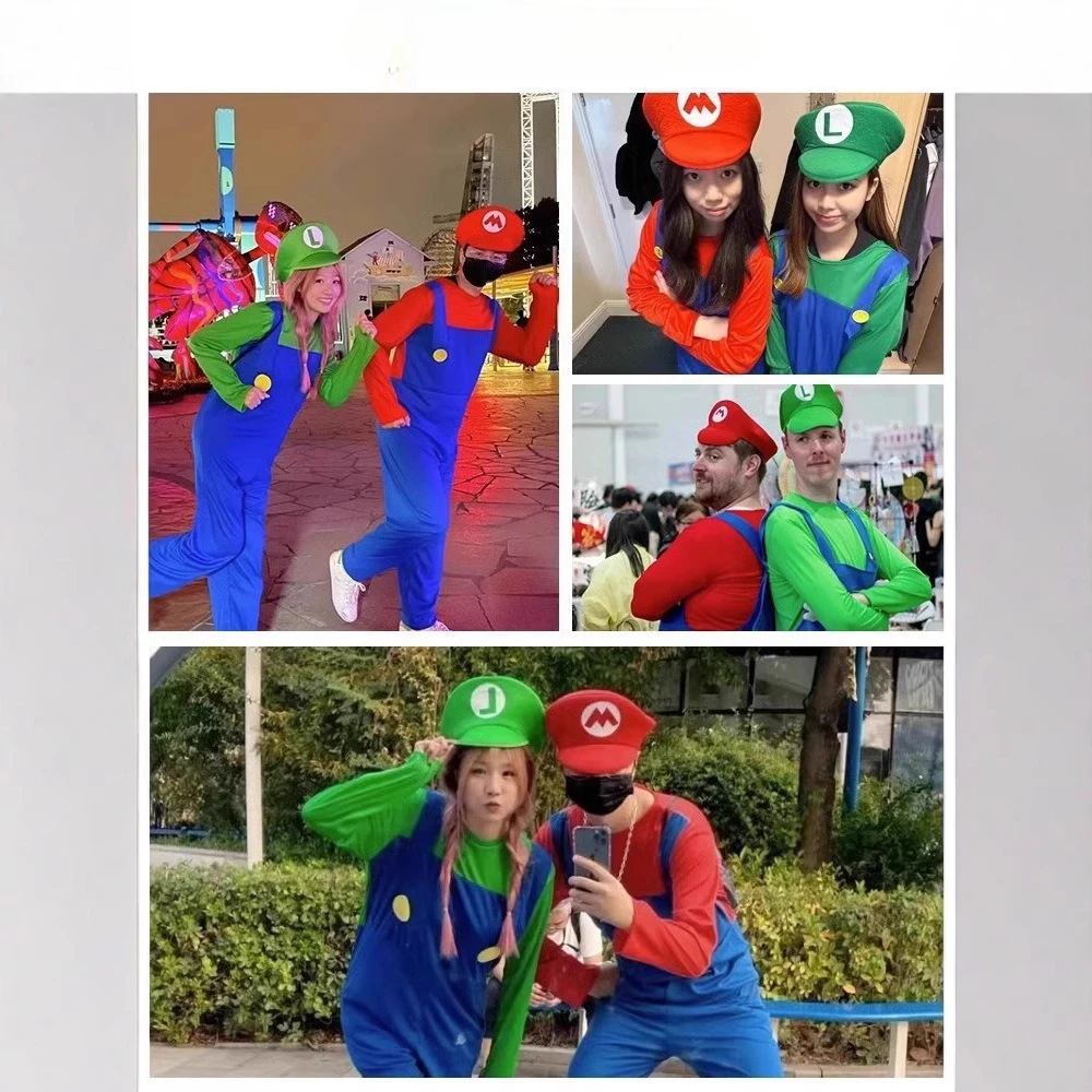 Costume Game Bros Super Luigi  - Men Formal Wear Set ulasan dan harga