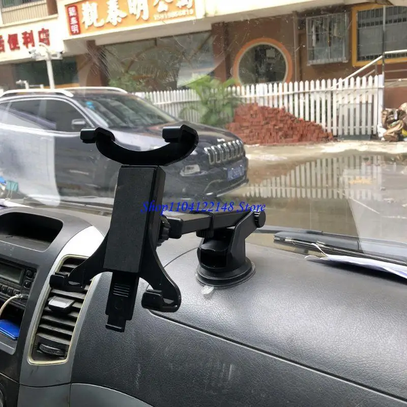 

P9FA Adjustable Car Windshield Dashboard Mount Stand For Phone Tablets Pad 7-11 inch