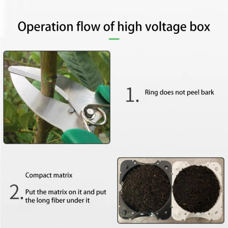 Plant Propagation Rooting Device High Pressure Heel Controller Seedling Germination Cutting Grafting Bonsai Home Gardening Tools