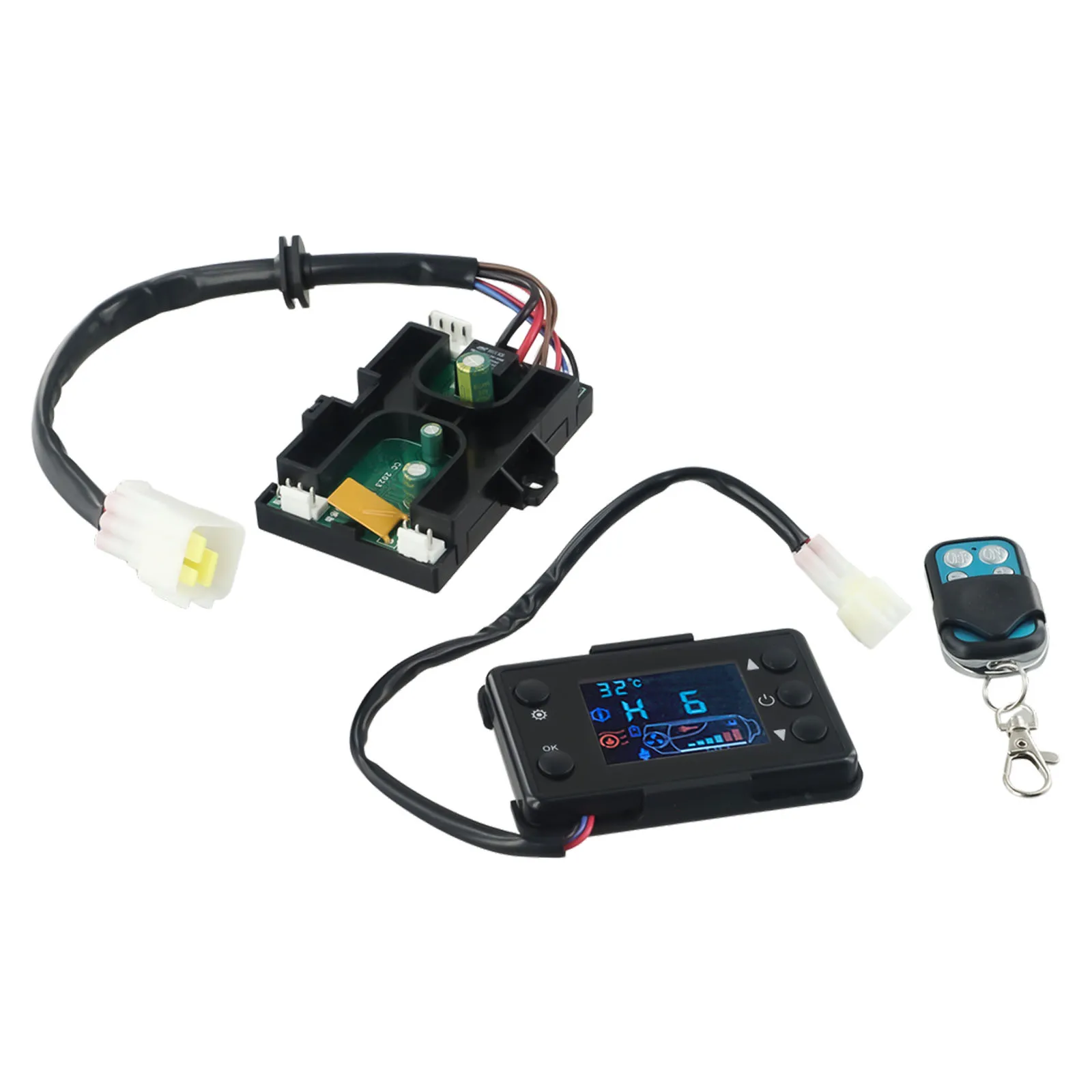 Car Air Diesel Heater Parking Remote Controller LCD Monitor Switches Mother-Board 12/24V Heaters Car Accessories