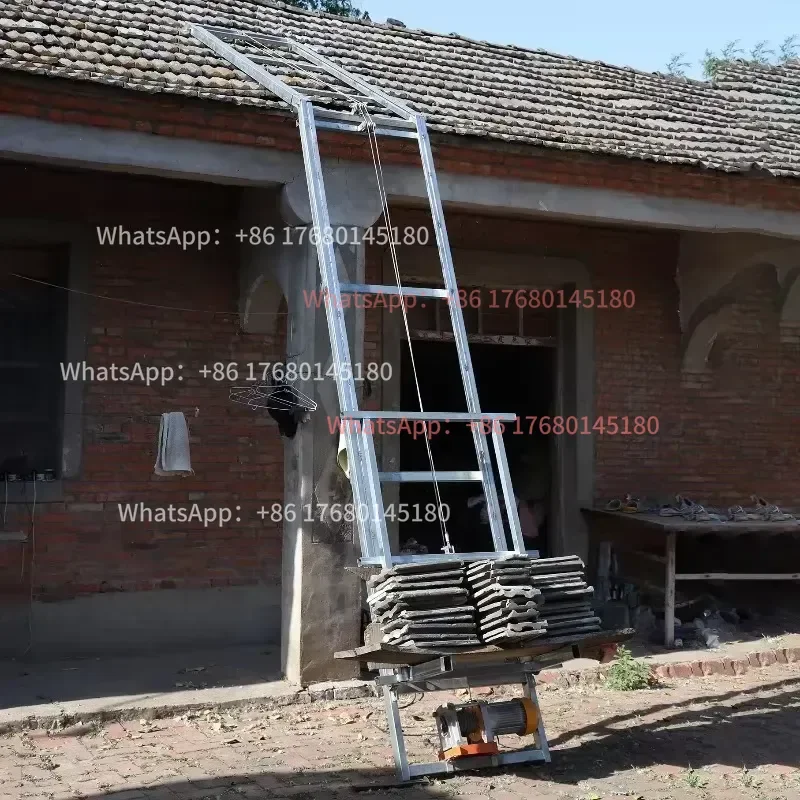 Assembly‑Type Automatic Galvanized Steel Ladder Panel Lift Heavy‑Duty Lifting Equipment for Retail & Hotel
