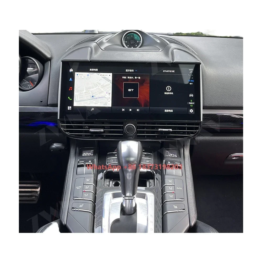 

12.3 Inch Android 13 Car GPS Navigation Multimedia Player Carplay DSP for for Porsche for Cayenne 92A 2010-2016 IPS