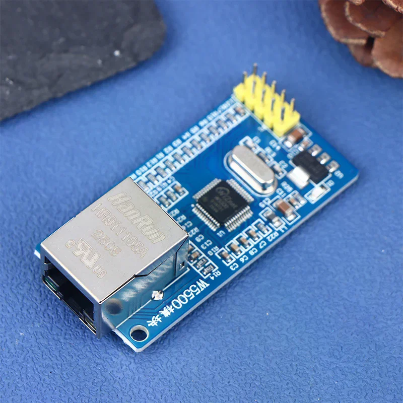 Módulo de rede Ethernet TCP/IP compatível com hardware completo W5500, pacote de 1/3 unidades para projetos Arduino alimentados por STM32