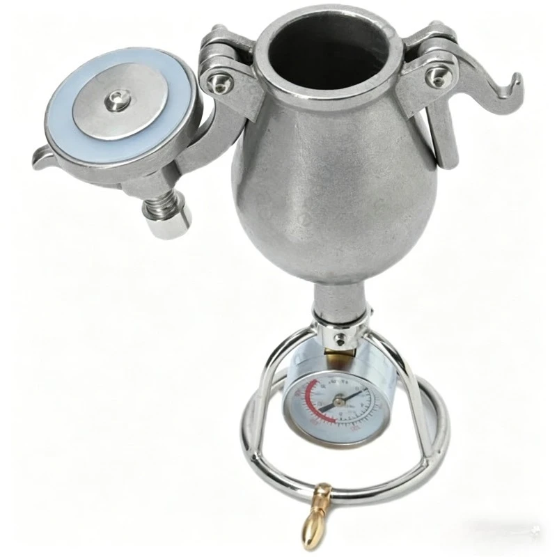 Mini Home Old Popcorn Maker Hand-cranked Puffed Rice Corn Making Machines 304 Stainless Steel