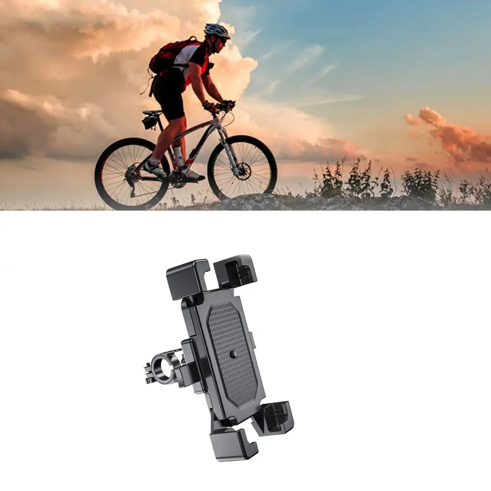 

Adjustable Bike Phone Mount Easy To Install Anti Shake Motorcycle Phone Holder Quick Release Stable for 4.5-6.3 Inch Phones