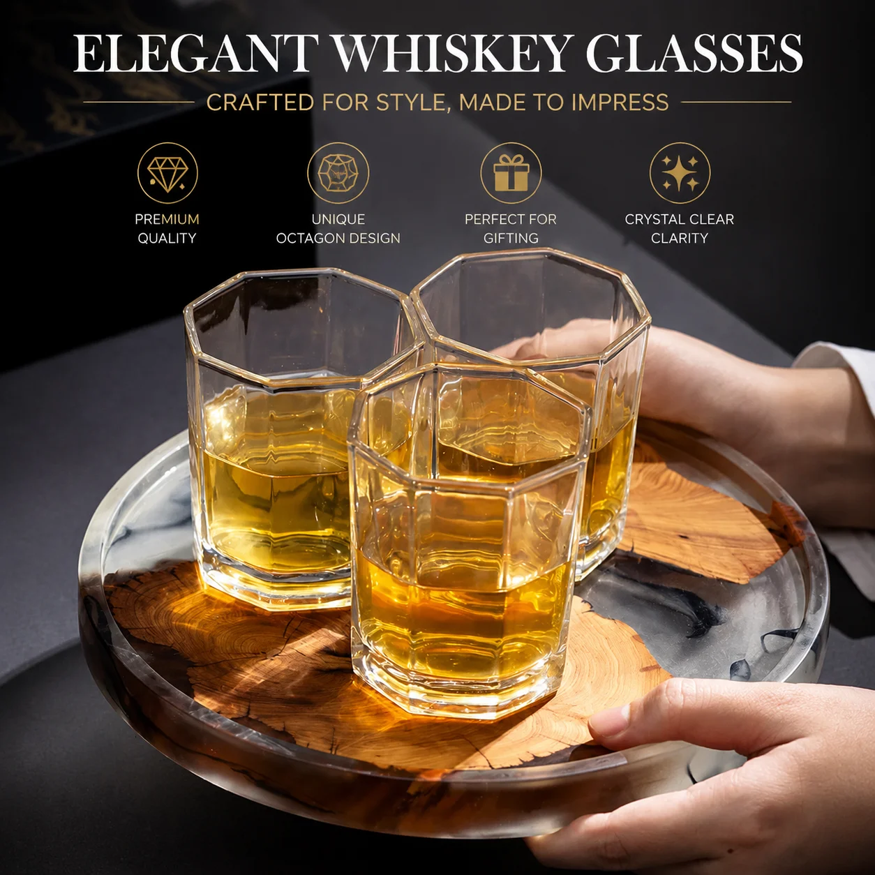 Zen cypress ink dry brewing table tea tray wooden tray household heat insulation pad pot bearing resin simple multi-functional