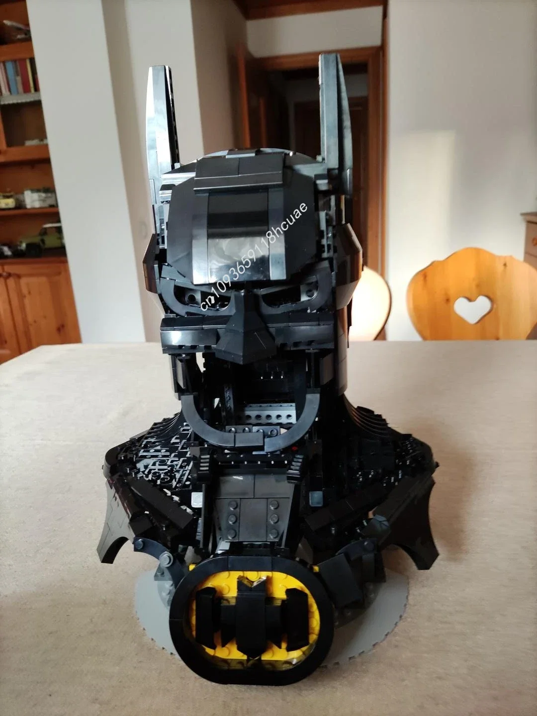 

1065pcs Movie Super Heroes Batmask Compatible 76139 Batmobile Moc Building Blocks DIY Creative Assembly Bricks Toys Kids Gift