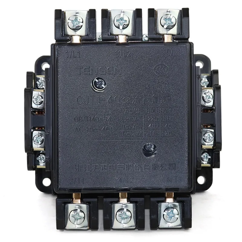 

Контактор переменного тока TENGEN CJT1-40 CDC10-40A 220В 380В 110В 36В с серебряными контактами