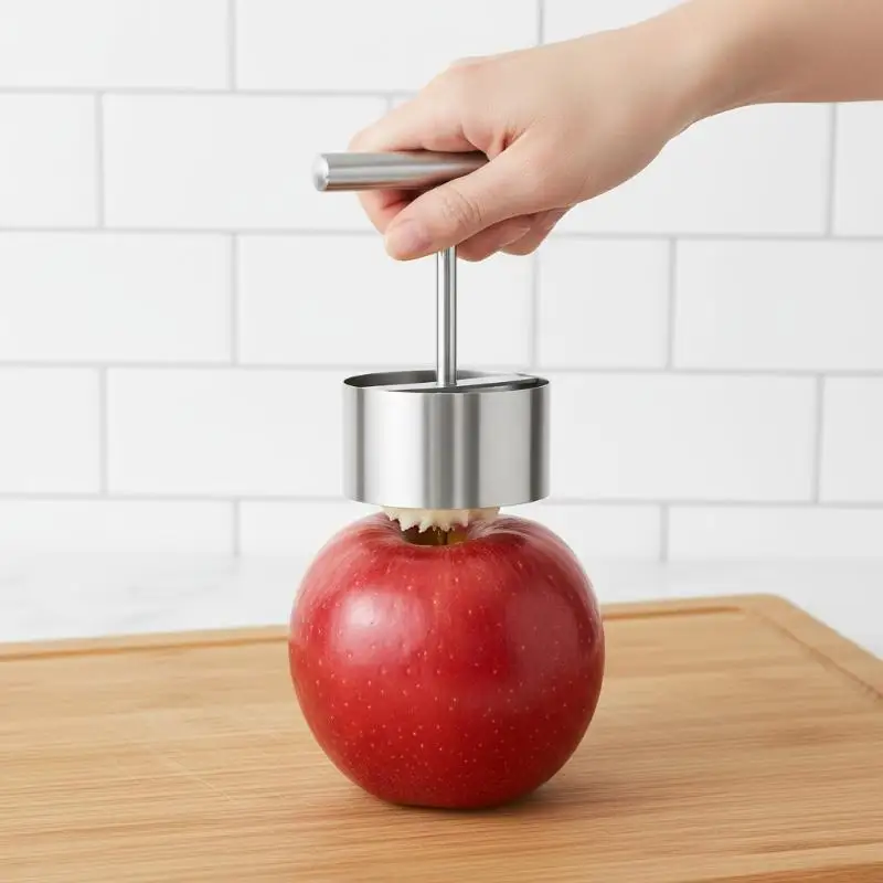 Fruit Core Digger Pear Core Coring Cutter Stainless Steel Fruit Core Pitter Remover Separator For Kitchen Accessories