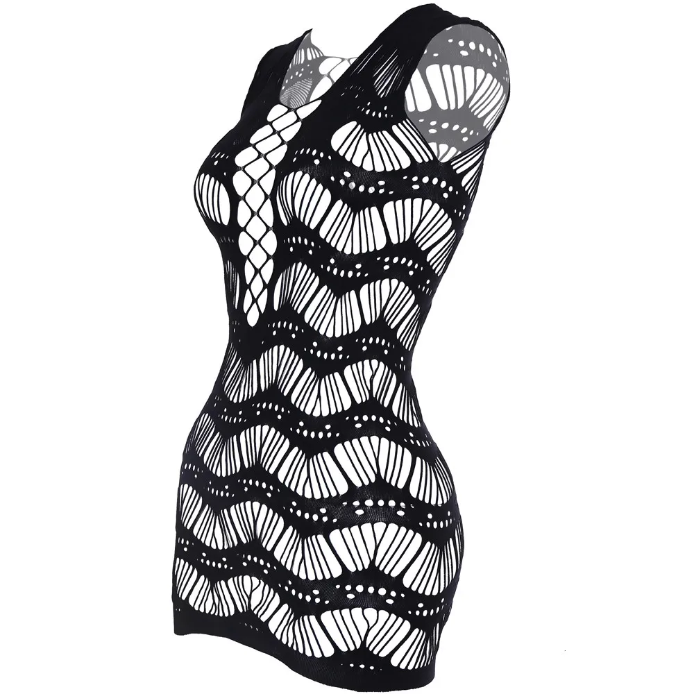 

Эротическое женское нижнее белье, сексуальная комбинация с подвесным воротником, обтягивающая сетчатая юбка, облегающее платье